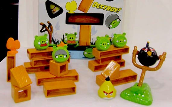 10 productos esenciales para los fans de Angry Birds