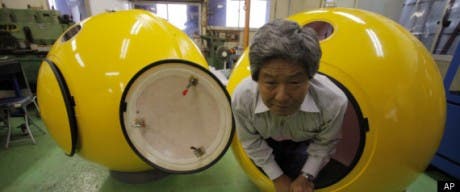 Empresa japonesa desarrolla capsula tipo "Arca de Noé" en caso de tsunami