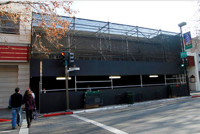 Apple Store en construcción