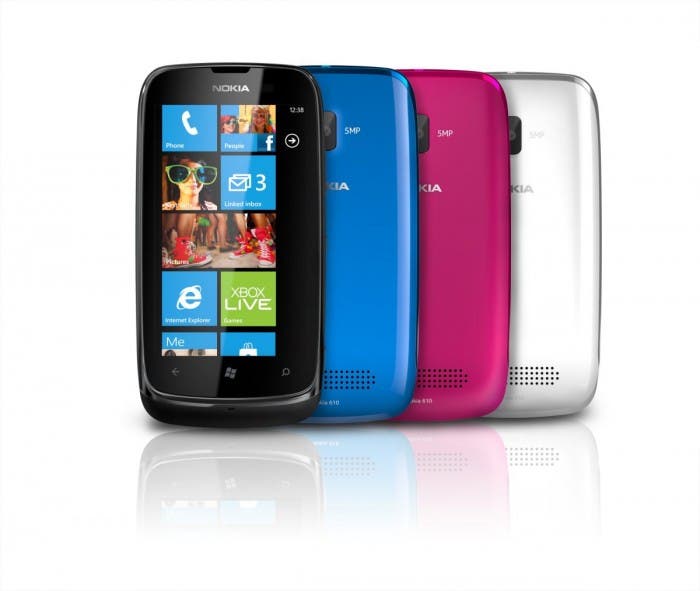 Foto del Nokia Lumia 610