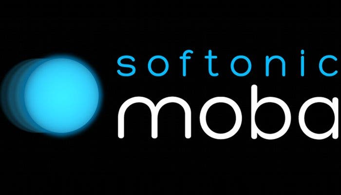 Logo de la tienda de aplicaciones Softonic MOBA