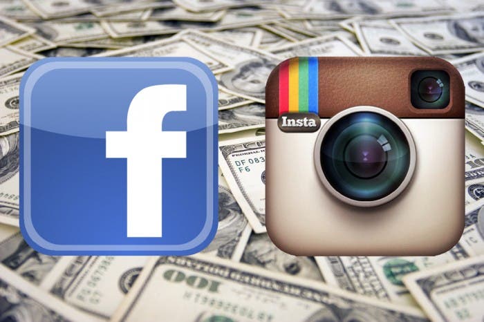 Imagen representando la compra de Instagram por parte de Facebook