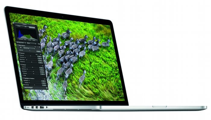 Fotografía del MacBook Pro pantalla Retina que Apple acaba de lanzar