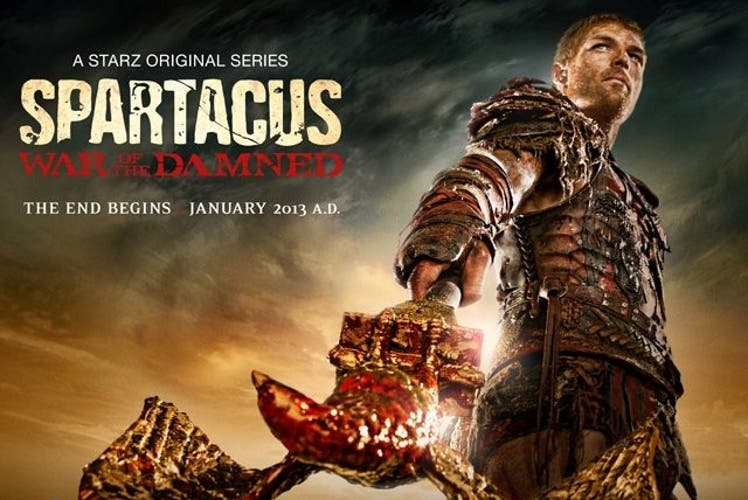 Primer póster oficial de Spartacus