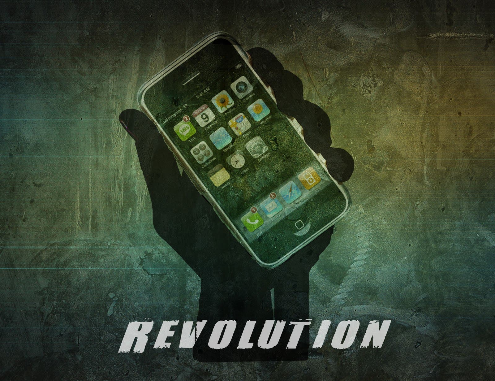 Representación de la evolución de los smartphones