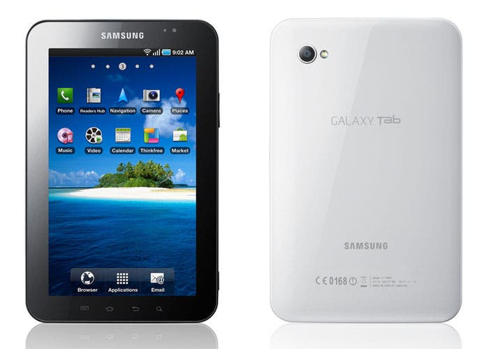 Imagen del Samsung Galaxy Tab original de siete pulgadas