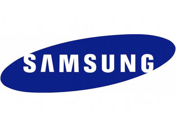 Logo del fabricante coreano Samsung