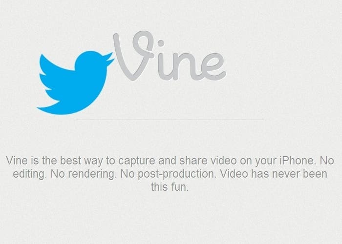 Twitter compra Vine, un sistema de alojamiento de vídeo que todavía no está disponible