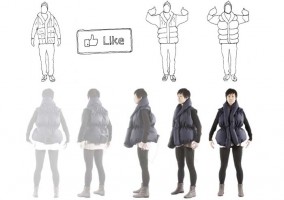 Chaleco Like-A-Hug, que permitirá abrazar con facebook