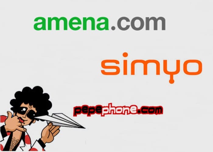 Logotipos de Amena, Pepephone y Simyo
