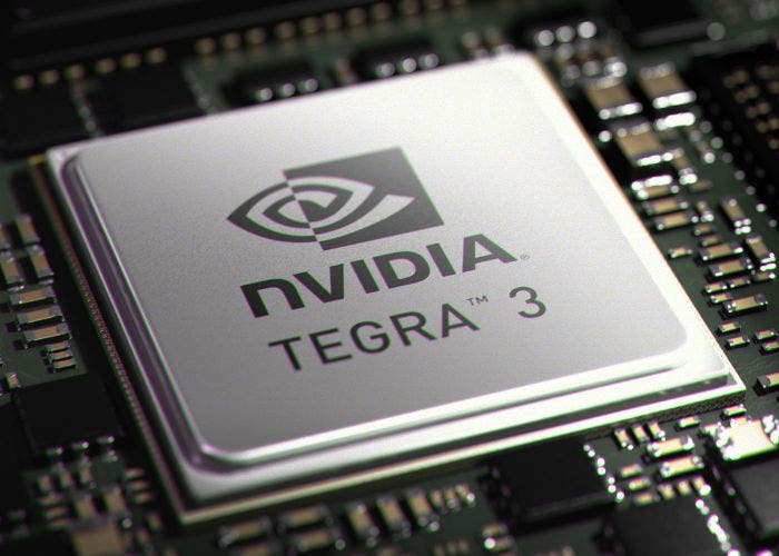 Imagen del procesador NVIDIA Tegra 3