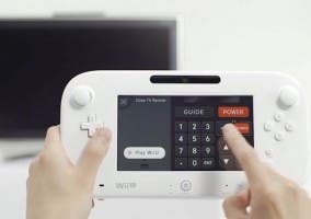 Imagen de un controlador de Wii U como mando de TV