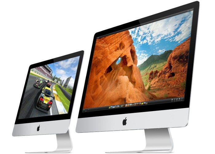 Imagen de un ordenador de sobremesa iMac de Apple del año 2012
