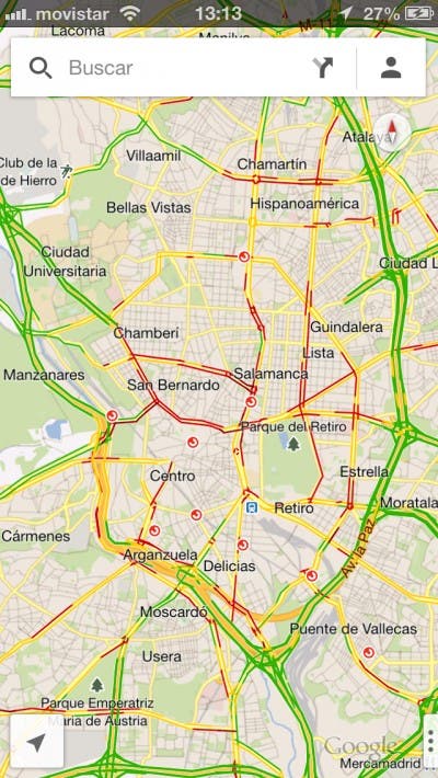 Imagen Madrid Google Maps