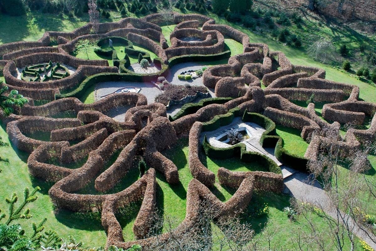 Seis espectaculares laberintos donde estarás encantado de perderte