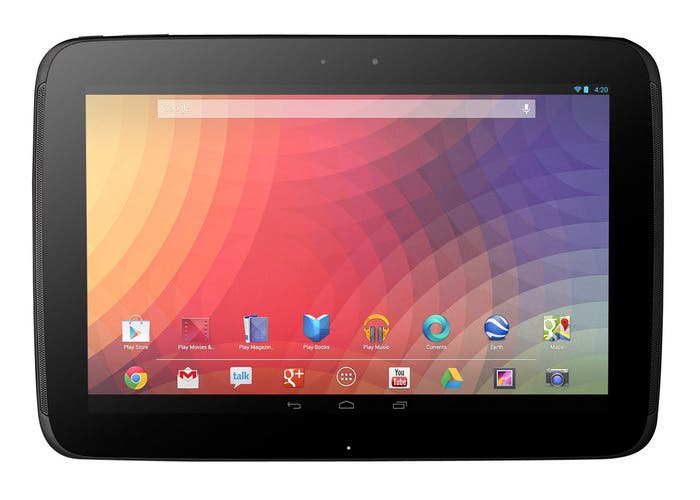Imagen de la tablet Google Nexus 10