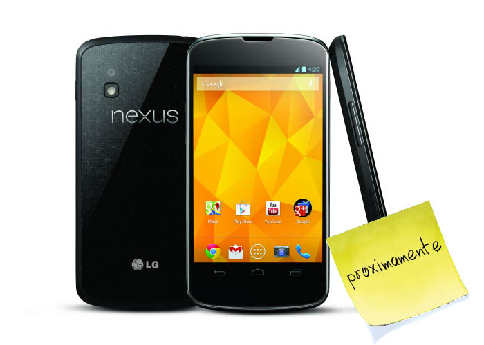 Imagen del smartphone Google Nexus 4