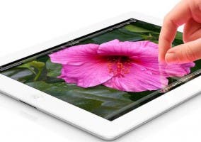 Imagen del tablet iPad de Apple
