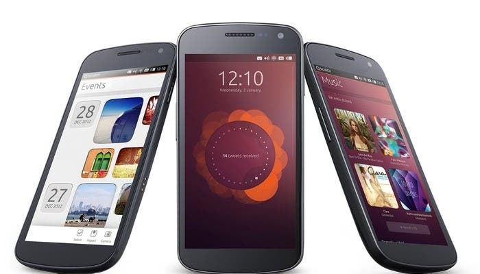 Imagen de un Ubuntu phone