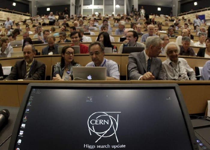 Press conference CERN