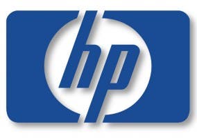 Logo de la empresa tecnológica HP