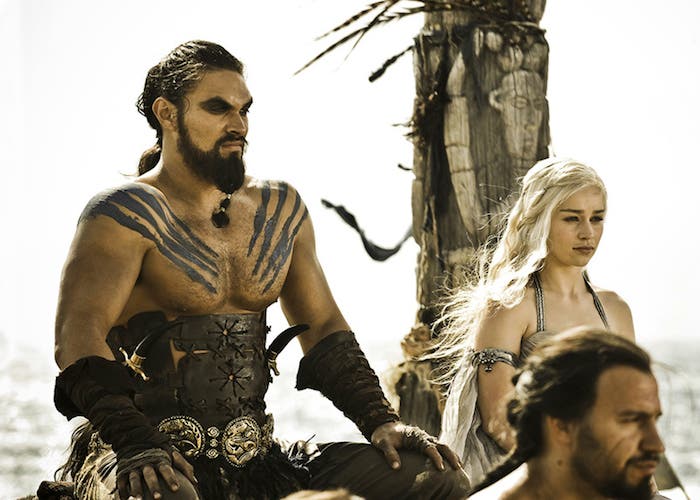 Drogo y Daenerys