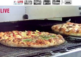 Imagen de una webcam de Domino's Pizza