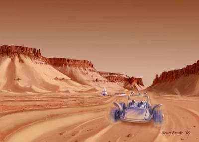 Vehículo marciano