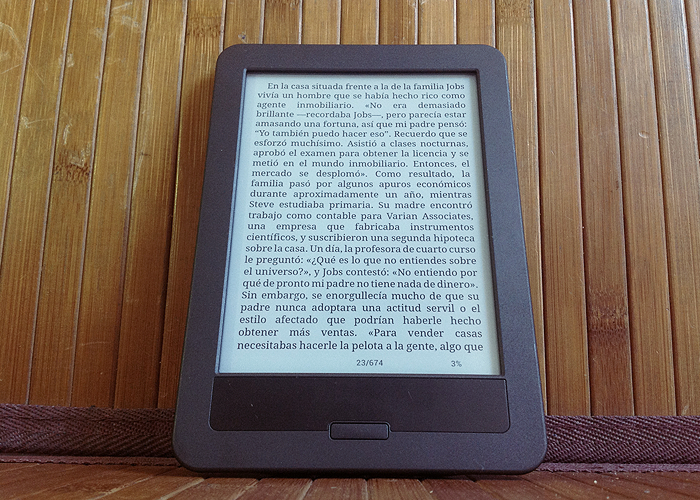 Review de bq Cervantes Touch Light