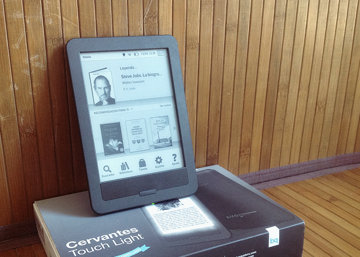 Review de bq Cervantes Touch Light