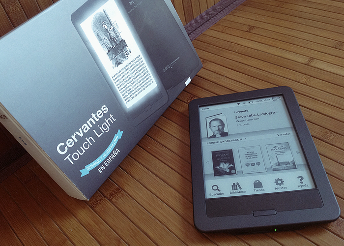Review de bq Cervantes Touch Light