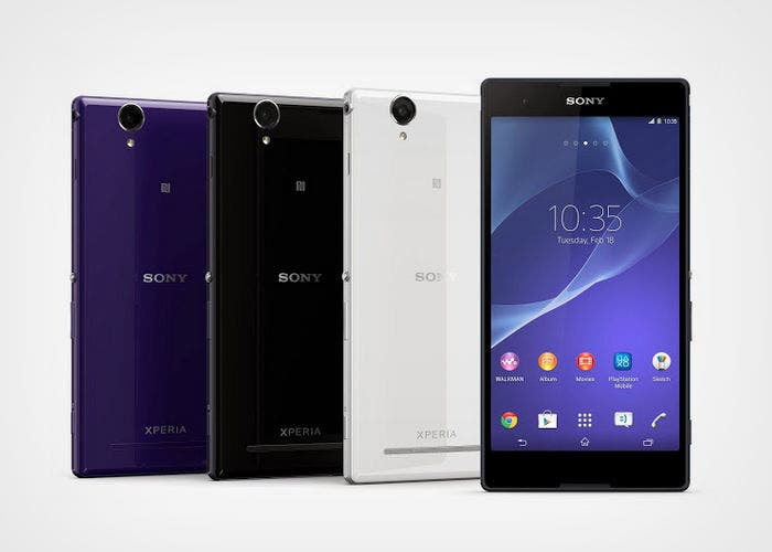 Imagen del smartphone Sony Xperia T2 Ultra