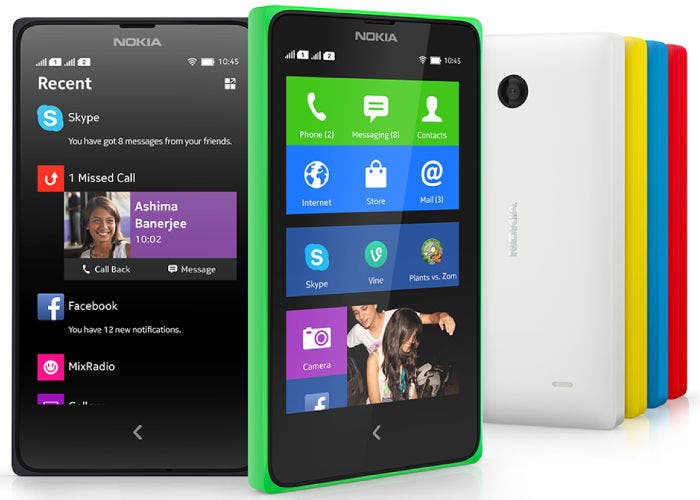 Nokia X, terminal con Android