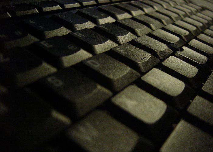 Fotografía de un teclado