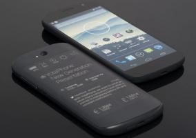 Imagen del prototipo del segundo YotaPhone