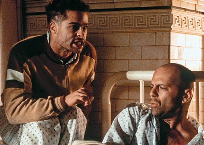Brad Pitt y Bruce Willis protagonizaron la película de Terry Gilliam