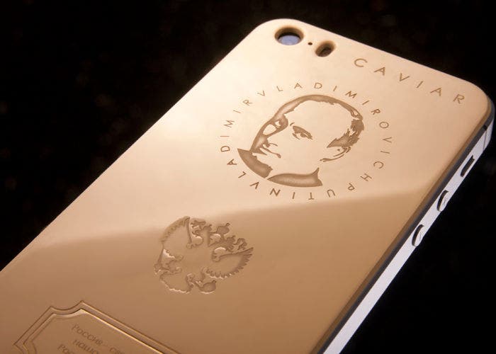 iPhone con la cara de Putin