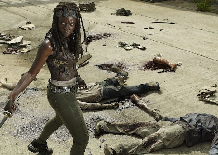 Michonne en The Walking Dead
