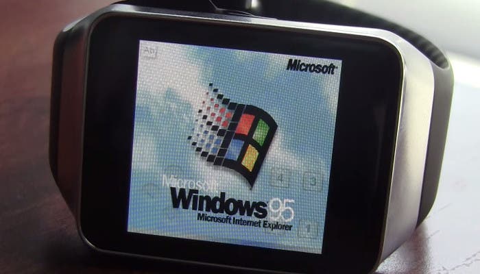 Smartwatch con Windows 95