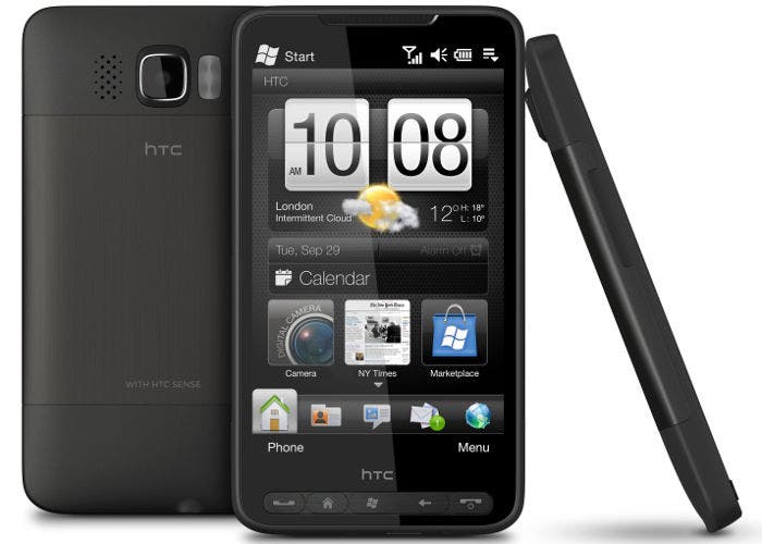 Un smartphone HTC HD2
