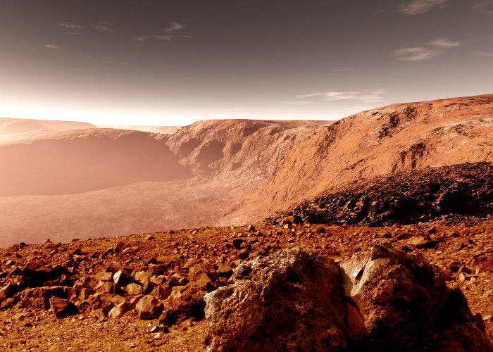 Terreno en Marte