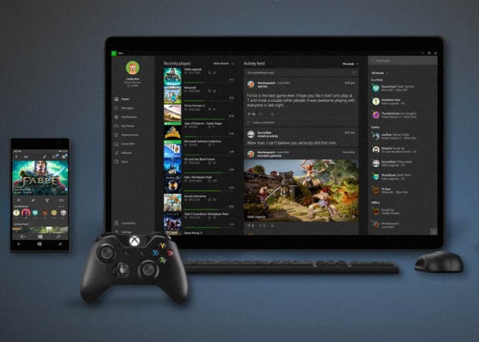 App de Xbox Live en Windows 10