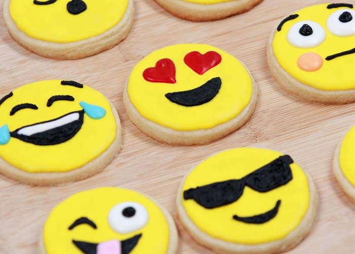 Galletas con forma de emojis