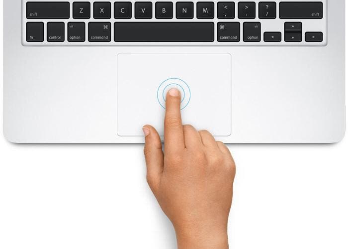 Force Touch en un MacBook