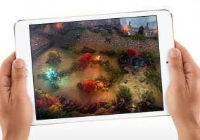 iPad mini con un juego