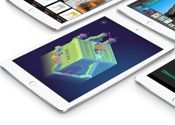 iPad con el juego Monument Valley