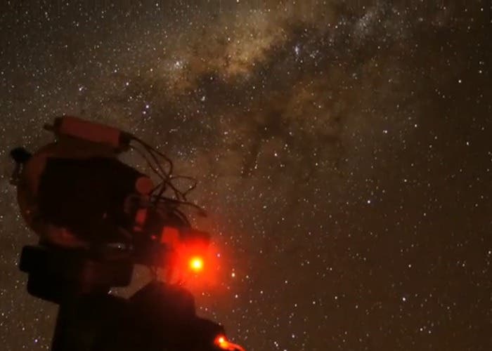 Vía Láctea telescopio de Atacama