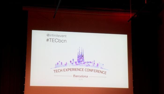 Presentación del Tech Experience Conference 2015