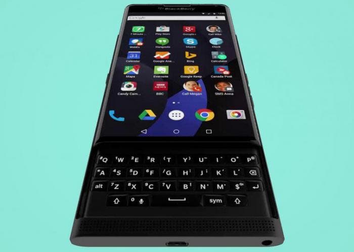 BlackBerry Priv, un smartphone con teclado físico