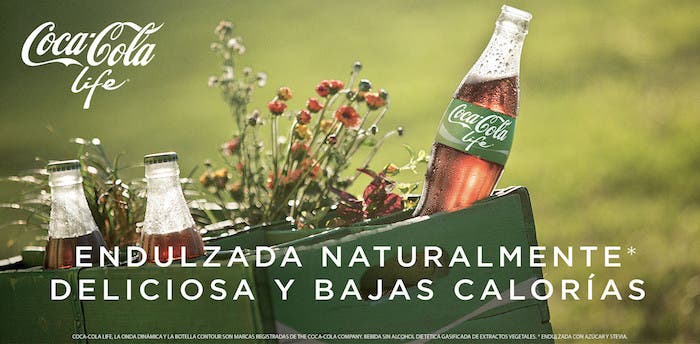 anuncio coca cola life